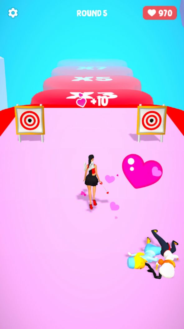 恋爱射箭3D截图2