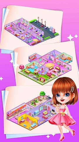 公主娃娃屋装饰大改造截图2