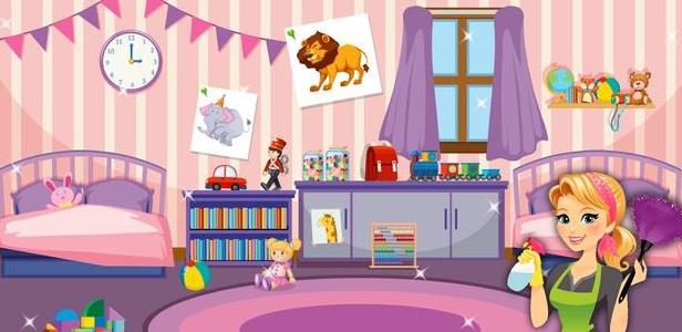 芭比娃娃打扫游戏中文版（HouseCleaning）图片1