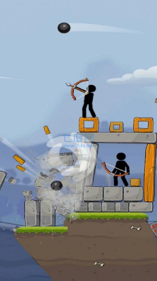 火箭火柴人截图2