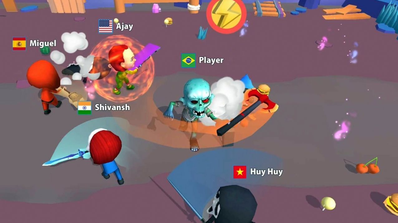 僵尸大战怪物游戏安卓版(Horror.io: Zombie vs Monsters) 图片1
