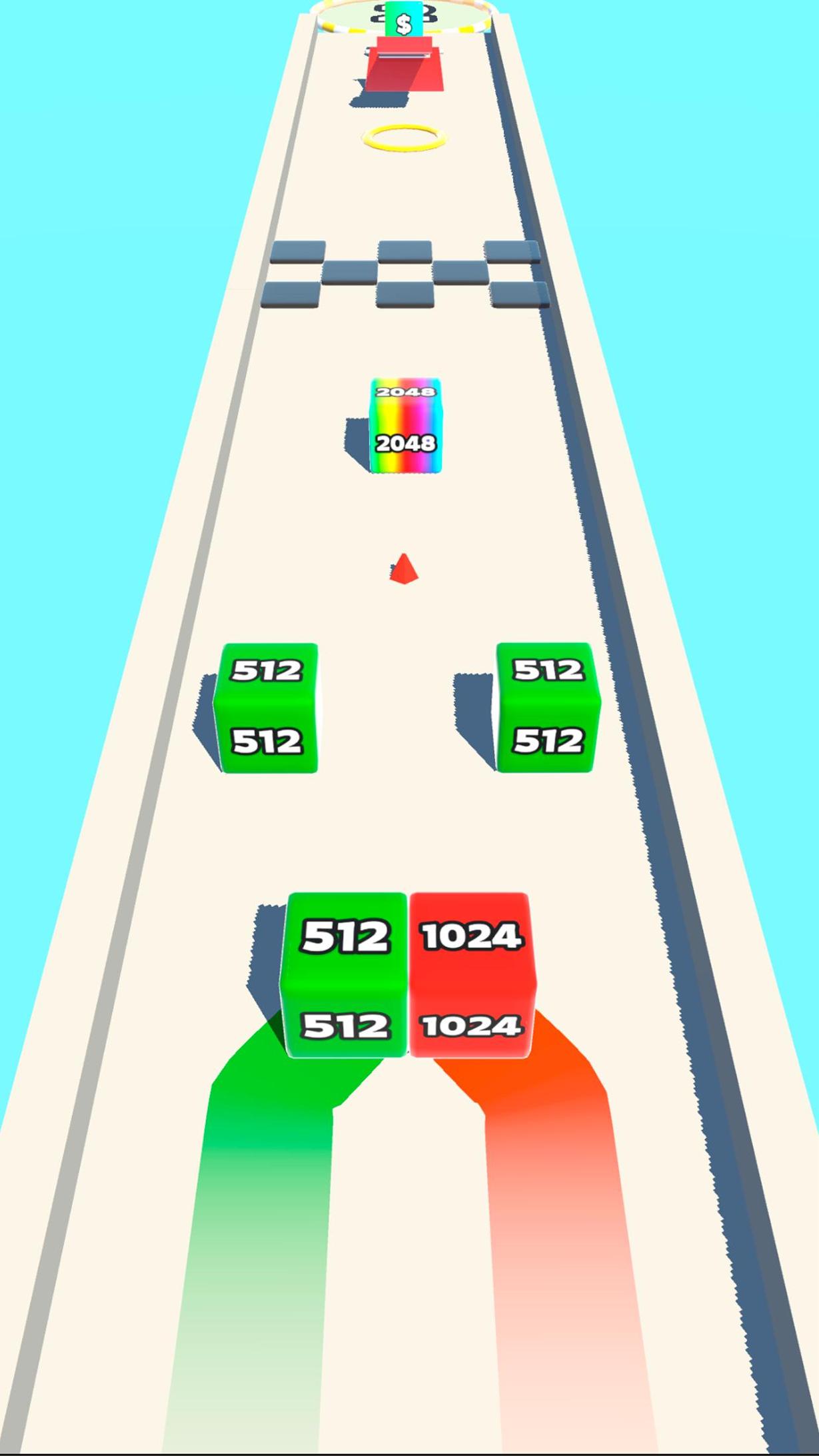 果冻快跑2048截图1