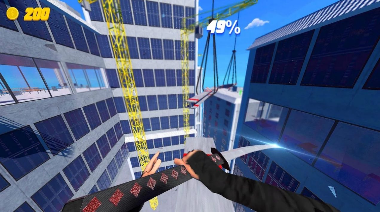 屋顶忍者跑游戏中文版（Rooftop Run Ninja） 截图3