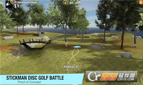 火柴人光盘高尔夫战役 1.0安卓版