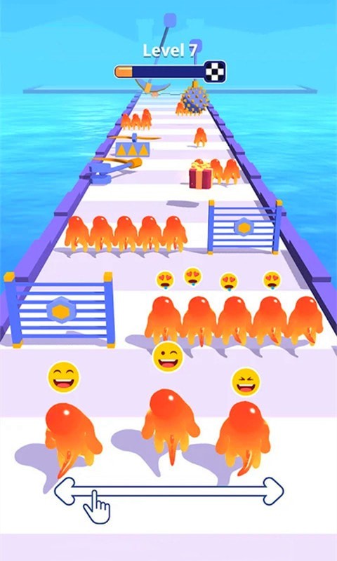 奔跑的果冻人截图0
