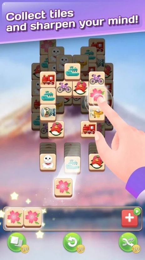 瓷砖旅行比赛游戏安卓版(Tile Travel Match)图片1