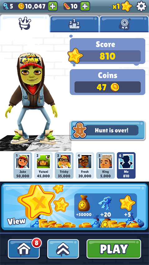 地铁跑酷eurfex版本(Subway Surf Eurfex)截图1