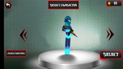 迷彩火柴人截图2