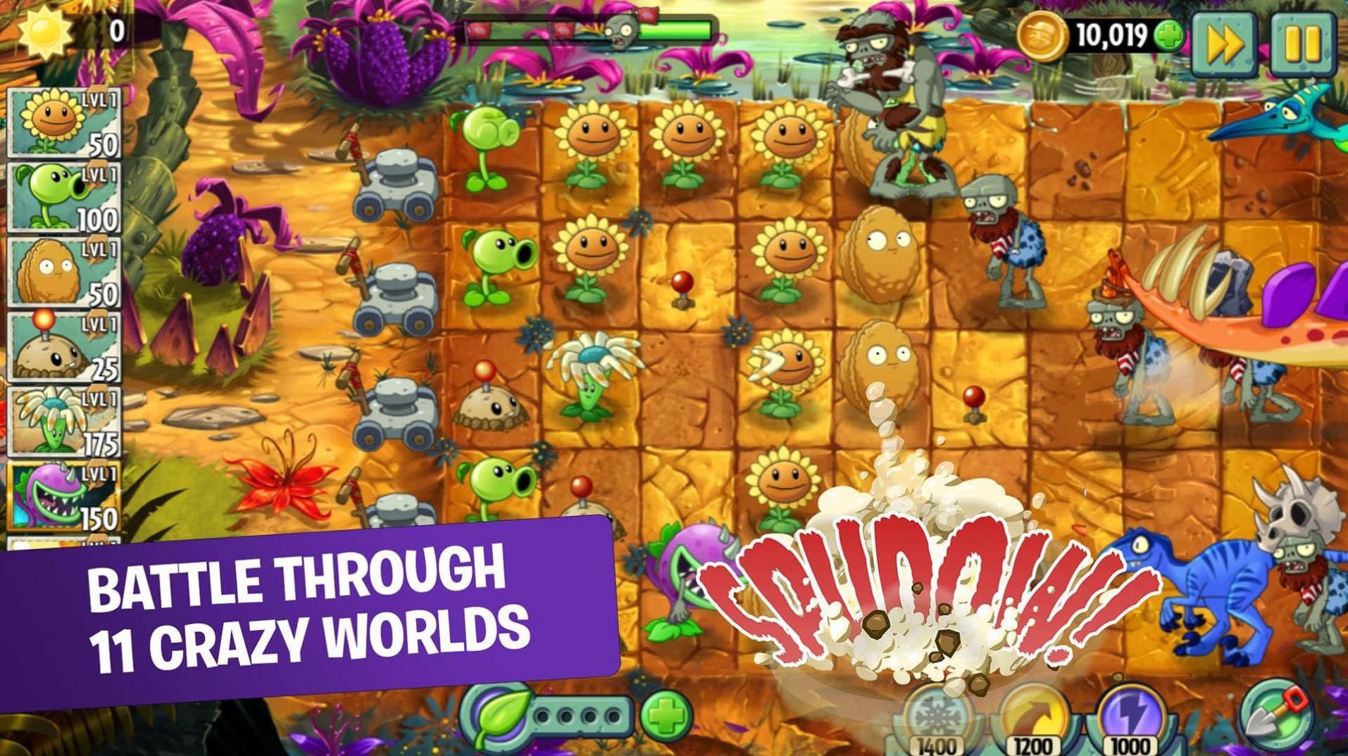 pvz2国际版8.9.1全五阶植物最新安卓最新版图片1