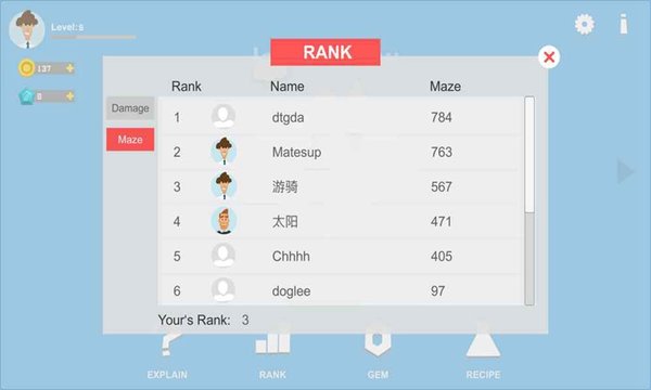 宝石防御游戏