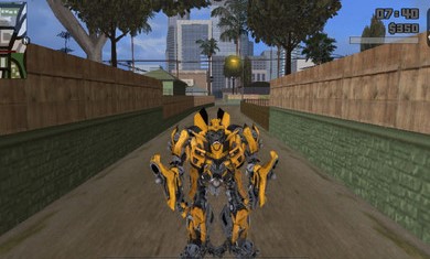 GTASA变形金刚4擎天柱mod中文最新版（变形金刚模组+内置菜单） 截图0