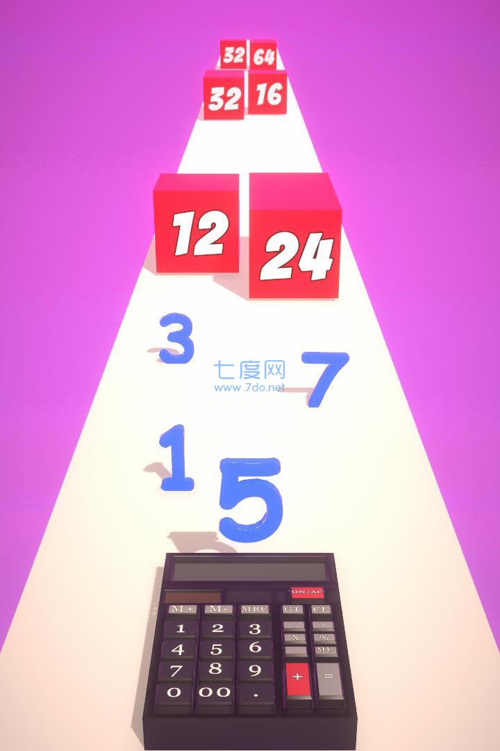计算器跑步者游戏
