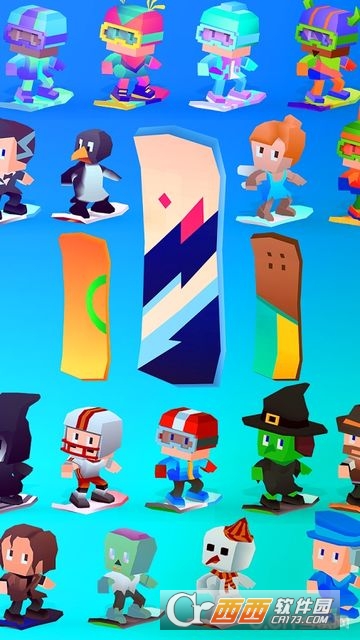 Snowboarding(像素滑雪安卓版) 1.2.123