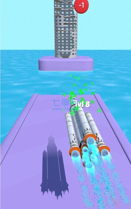 火箭破坏跑游戏截图2