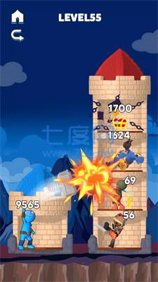 棍子强力英雄Stick HeroMightyTower3D截图0