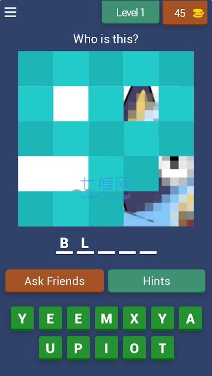 翻开瓷砖解谜BLUEYGuess TilesTrivia截图2