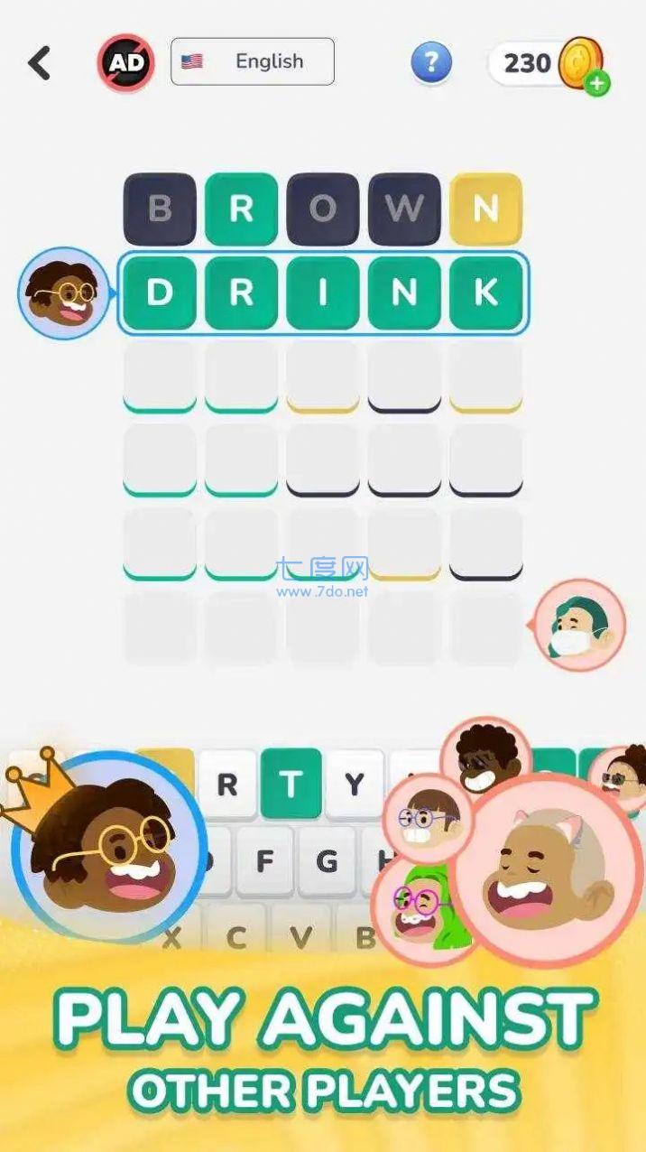 单词流行大战游戏截图0