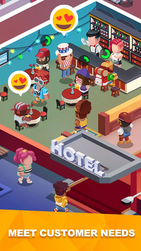 闲置度假村巨川官方版(Sim Hotel Tycoon) v1.36.5086