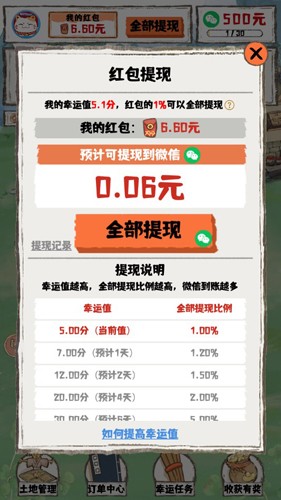 苹安小农院 红包版截图1