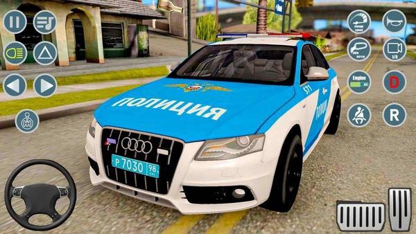 超级警车驾驶模拟器游戏中文版（Super Police Car Dri截图0