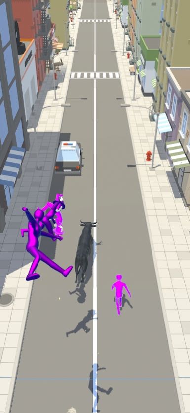 公牛运行模拟器游戏官方版（Bull Run Simulator）图片1