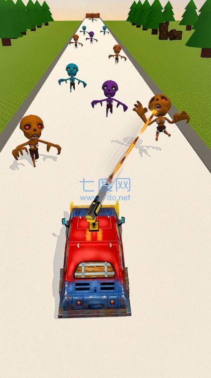 僵尸超级车3D模拟器游戏