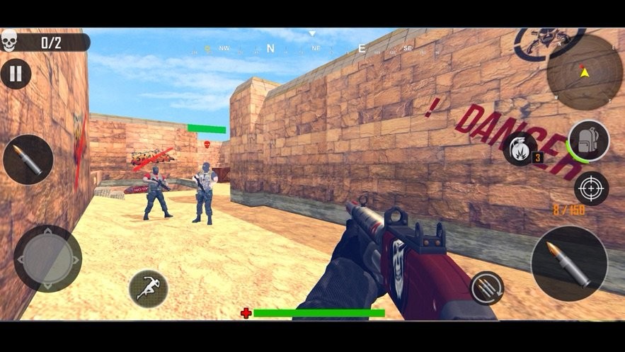 FPS操作射击打击截图1