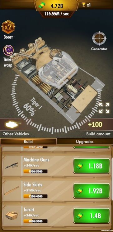 空闲装甲免费金币最新版 截图1