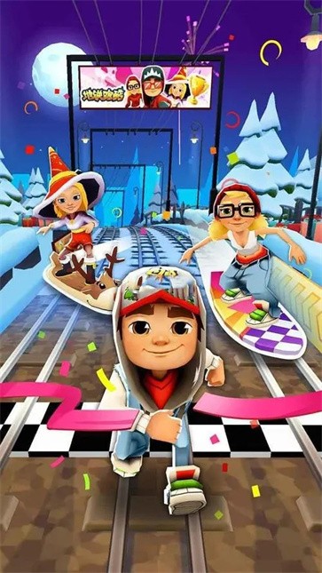 Subway Surf冰岛版截图1