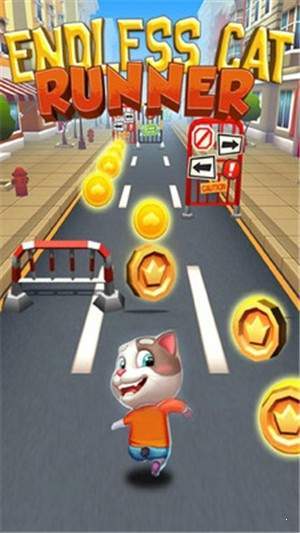 地铁猫咪跑酷截图0