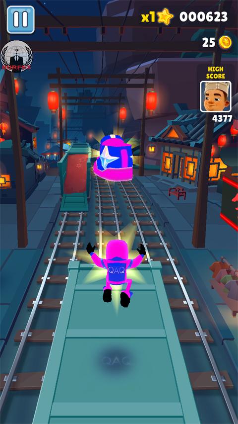 地铁跑酷外网洛阳QAQ版本截图2