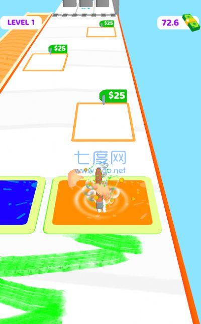 笔刷绘制跑游戏截图2