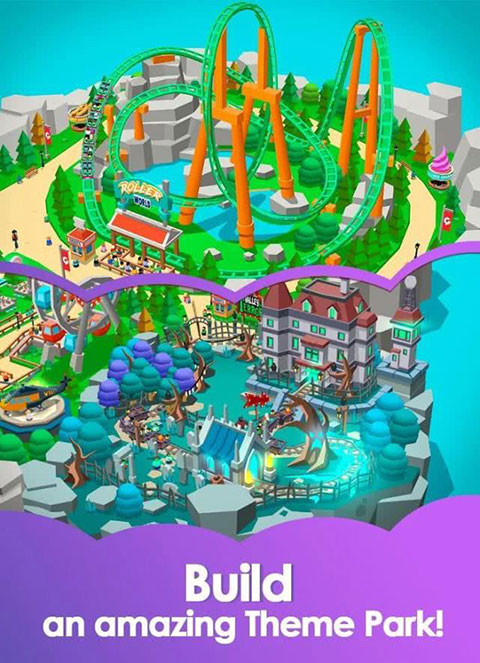 闲置主题公园大亨最新版2023(Theme Park) v3.11.1