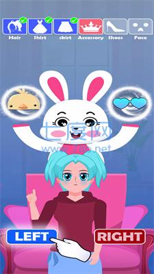 左或右装扮游戏Dress Up Left or Right截图2