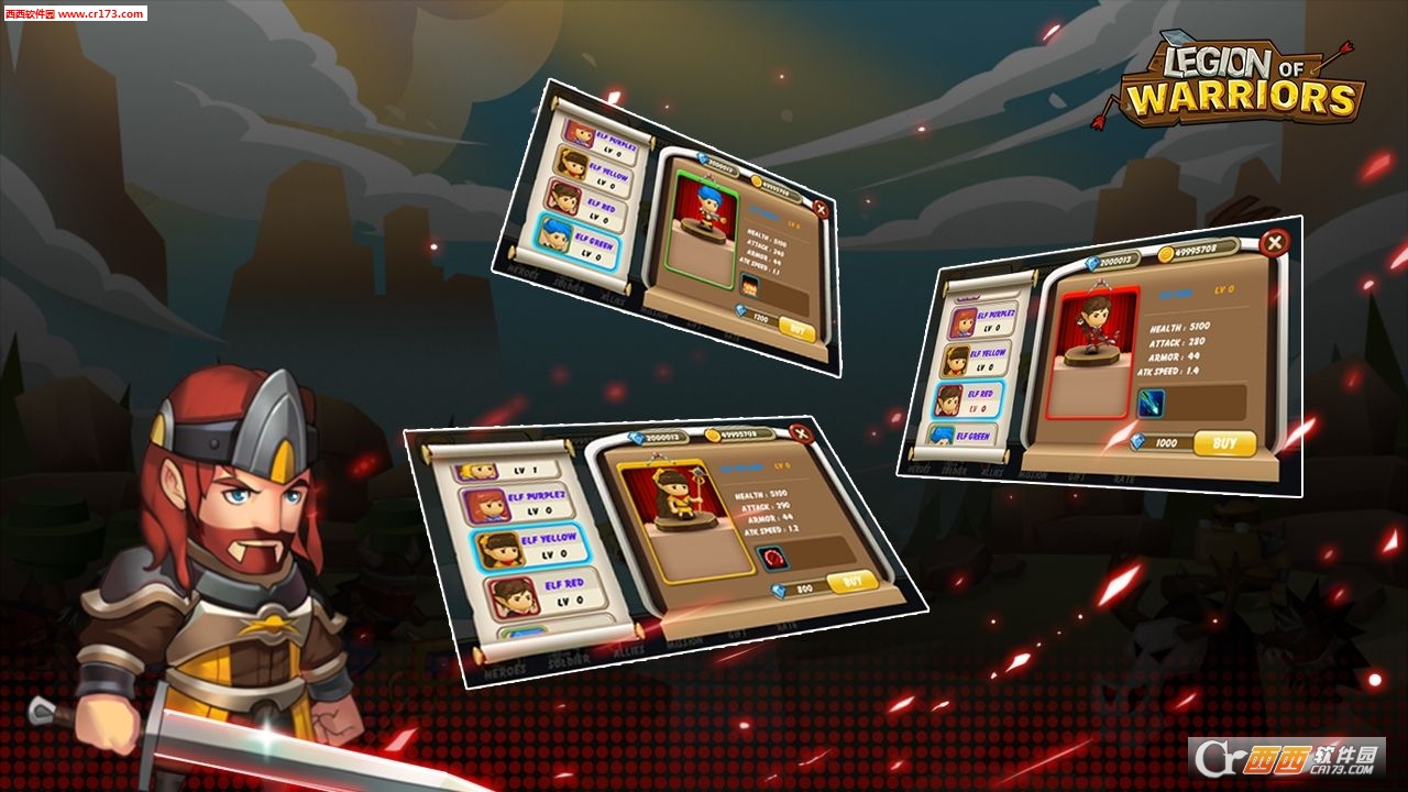 Legion of Warriors(勇士军团无限金币修改版) v1.5安卓版