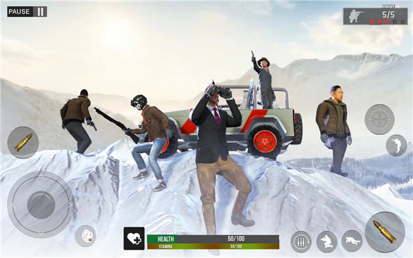 冬季生存大逃杀正版手游(Winter survival Battle Royale)截图0