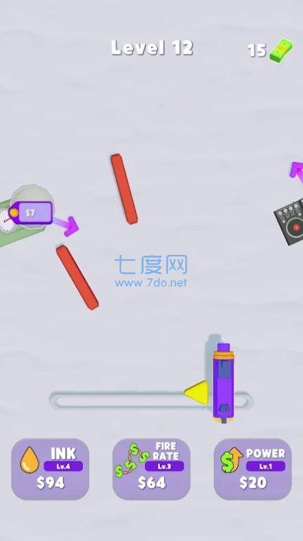 画线升级游戏