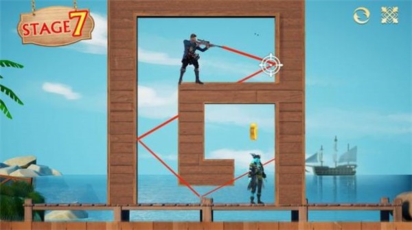子弹弹射骷髅岛历险记截图1