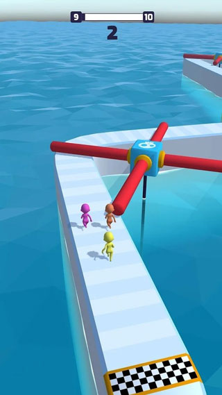 跑跑酷闯关官方版(Fun Race 3D)截图0