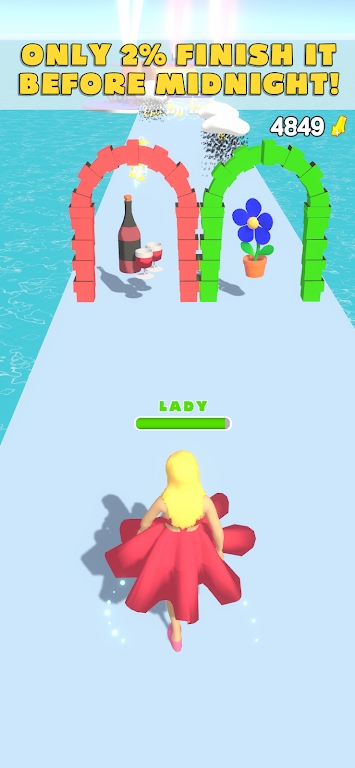 灰姑娘跑酷3D截图0