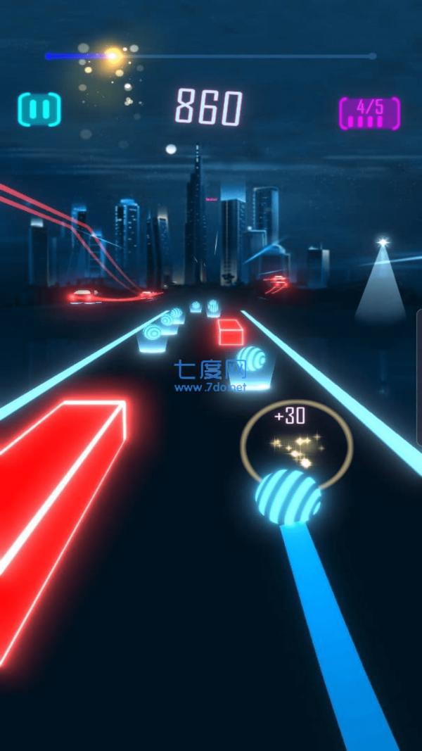 节奏跳球