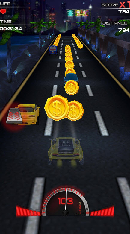 超级速度赛车 1.6 无限金币修改版