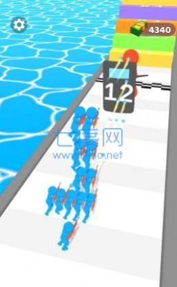战兵射跑游戏