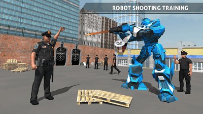 警察机器人汽车截图2
