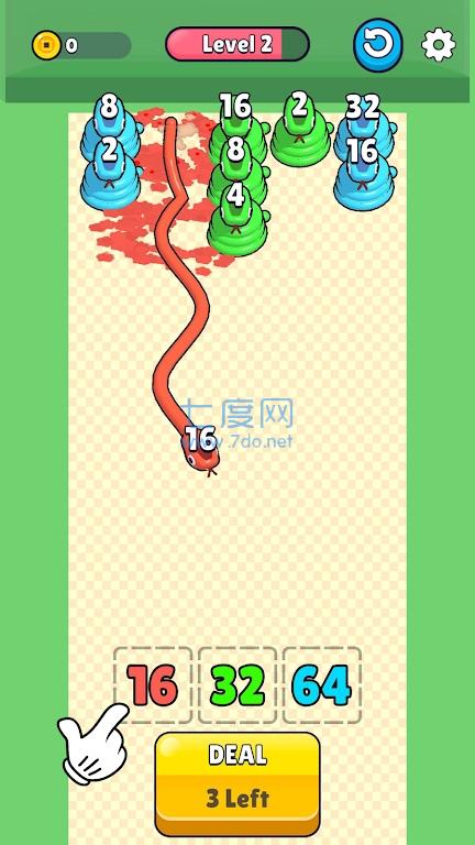 蛇蛇合并闯关Snake Merge截图0
