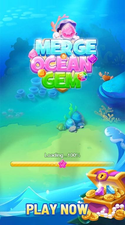 合并海洋宝石游戏安卓版（Merge Ocean Gem）图片1