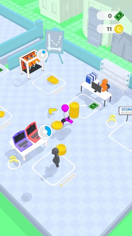 捡钱大师3D游戏官方版(Cryptocurrency Master 3D) 截图1