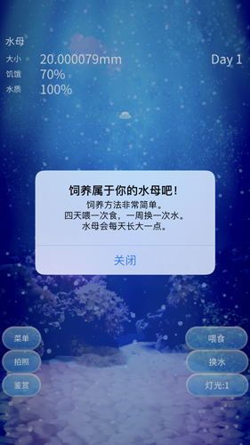 治愈的养成水母 中文版截图3