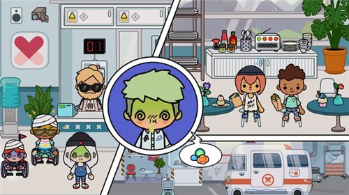 迷你小镇城堡小医院  v1.0