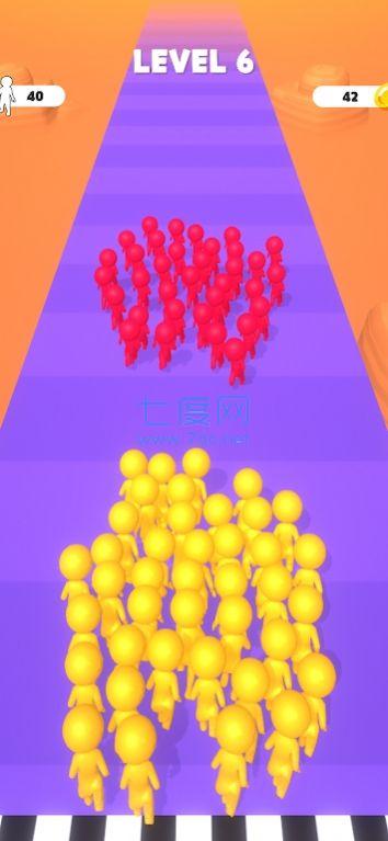 人群数量增长跑游戏截图1